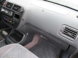 1998 HONDA CIVIC EX 2DR BLACK 1.6L VTEC AT Z17519